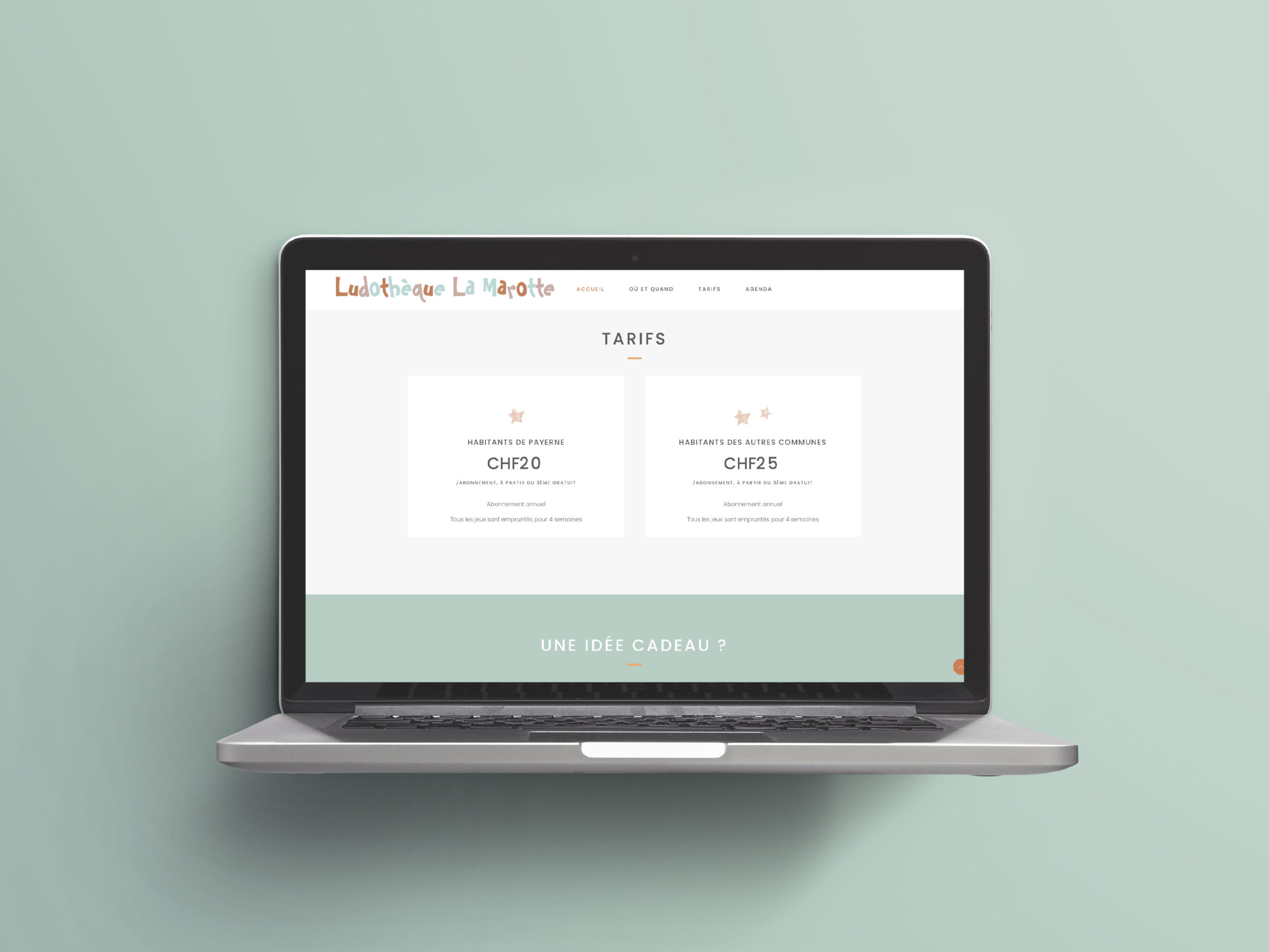 Ludothèque la Marotte - site internet 3